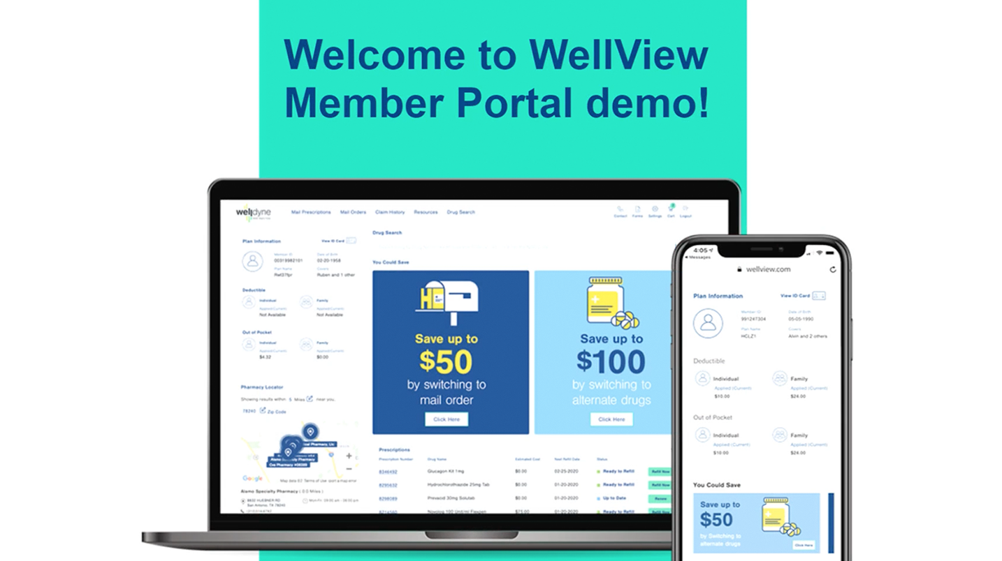 WellView Member Portal Demo